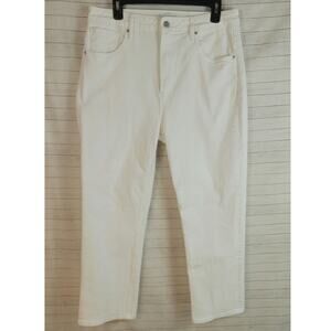 DRIFTWOOD Women Straight Leg Jeans in White